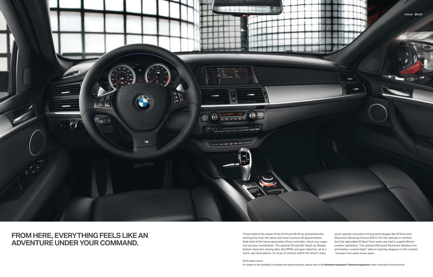 2011 BMW X5M Brochure Page 12